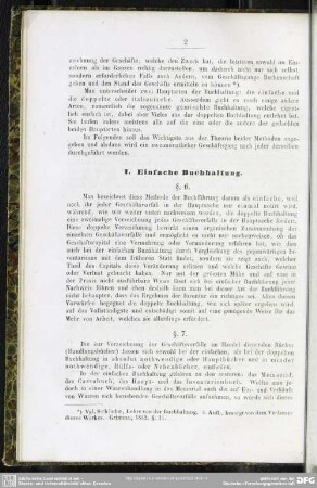 I. Einfache Buchhaltung