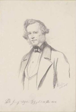 Bildnis Schulz, Heinrich Wilhelm (1808-1855), Kunsthistoriker, Museumsdirektor
