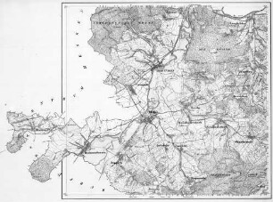 [Topographische Karte (Äquidistantenkarte) Sachsen 1:25.000]