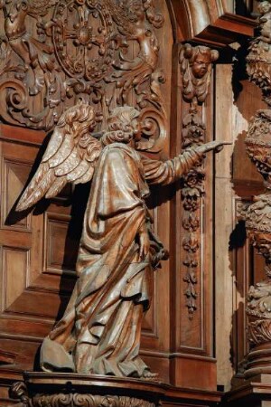 Frankreich. Aquitaine. Dordogne. Perigueux. Kathedrale Saint Front. UNESCO Weltkulturerbe. Retabel