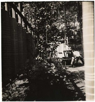 Garten Hermann Diener, Berlin-Zehlendorf: Blick auf Terrasse