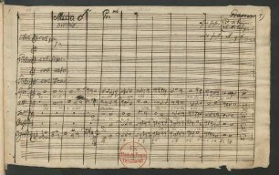 Messen (Missa Lauda Sion). Auszüge; V (4), orch, org; 8t