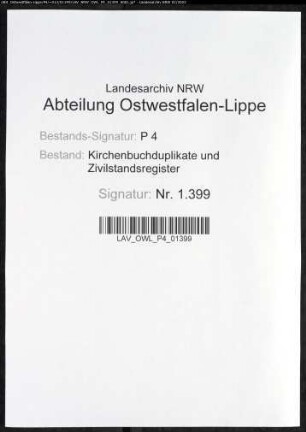 Kirchenbuchduplikat der evangelisch-lutherischen Gemeinde Hemer (GHT 1845-1846). (Gemeinde: Hemer, evangelisch-lutherische Gemeinde)