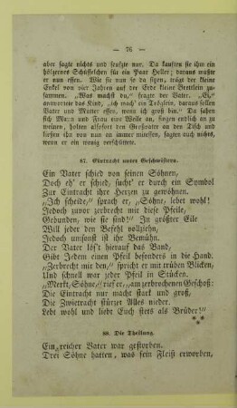 88. Die Theilung
