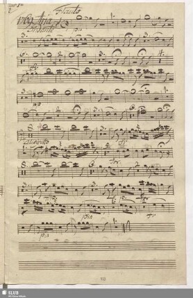 1769. Aria: Del mio cor non vi lagnate / Seydelmann, F.
