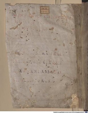 Vita S. Columbae - BSB Clm 6341