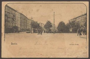 Ansichtskarte Blick auf den Grimm-Park [2/2]