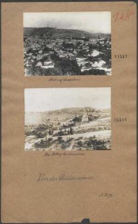Der Ölberg bei Jerusalem