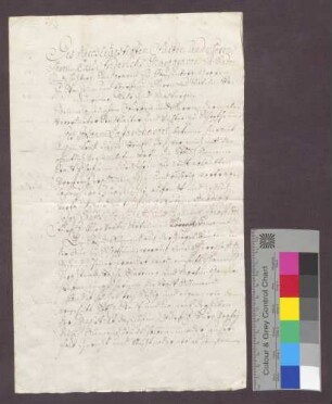 Kaufbrief der Stadt Schopfheim für die Burgvogtei Rötteln in Lörrach über Güter zu Schopfheim.