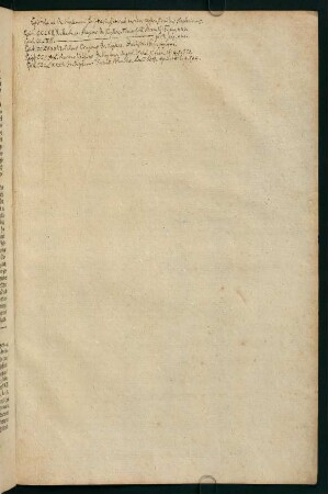 Handschriftliche Notizen zu Epistola Jo. Keplerum scriptae