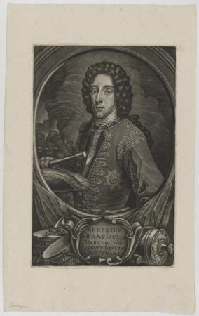 Bildnis des Eugenius Franciscus von Savoyen