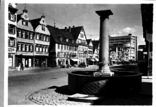 Stuttgart: Hauptstädter Straße, alter Zustand um 1930