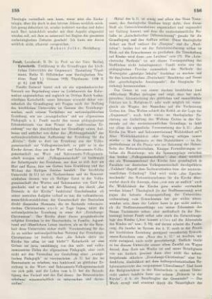 155-157 [Rezension] Fendt, Leonhard, Katechetik