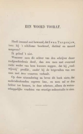 Een woord vooraf