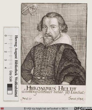 Bildnis Hieronymus Heldt gen. Hagelsheimer