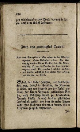 Zwey und zwanzigstes Capitel.