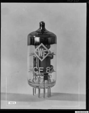 Miniatur Röhre ECF 82, Foto 1959