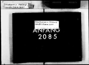 Aufstellung des Staatsvoranschlags, hier: Anforderungen unter dem Titel Bezirksämter, Kanzleipersonal