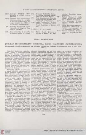 33: Program ikonograficzny nagrobka króla Kazimierza Jagiellończyka