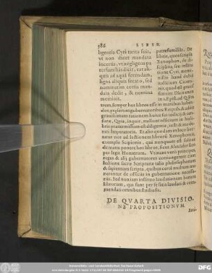 De Quarta Divisione Propositionum.