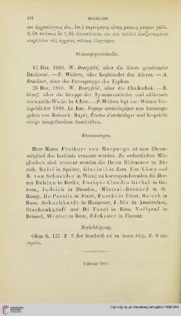 Ernennungen