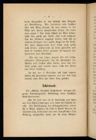 8-10, Schirmeck
