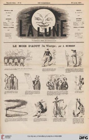 Nouvelle Série N° 21 (29 Juillet 1866)