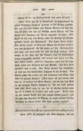 11. (Was Hobe im Reiderland sah und hörte.)