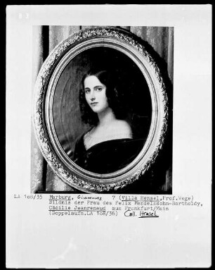 Bildnis Cäcilie Jeanrenaud, Frau von Felix Mendelson-Bartholdy
