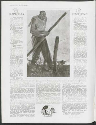 El hombre buey : Ilustración de Zavattaro