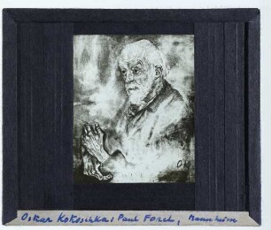 Kokoschka, Porträt Auguste Forel (Mannheim KH 321)