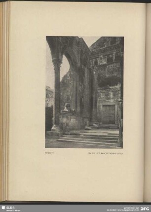 Ein Teil des Diocletianpalastes