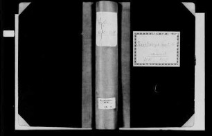 Bruchsal, israelitische Gemeinde: Standesbuch 1810-1869
