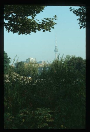 Diapositive: Alexandrinenstraße, Sebastianstraße, Oktober 1991
