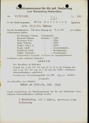 Pettrich, Fritz
