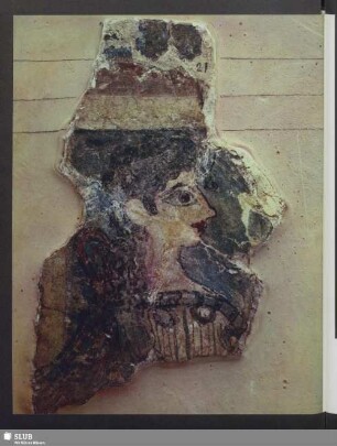 La petite parisienne. Fragment einer spätminoischen Freske aus dem Palast von Knossos. Iraklion, Archäologisches Museum