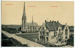 Meißen. Johanniskirche - Johannisstift (Johanneskirche)