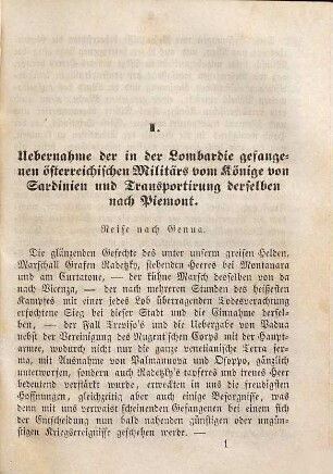 Tagebuch eines in Italien im Jahre 1848 gefangenen österreichischen Offiziers, 2