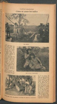 Cómo se casan los indios : Páginas paraguayas