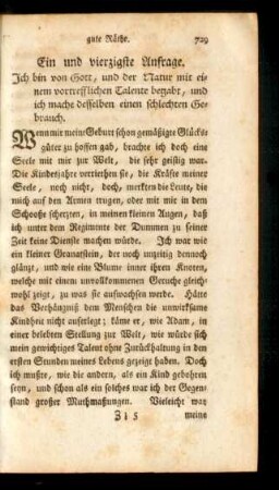 Ein und vierzigste Anfrage - Fünfzigste Anfrage