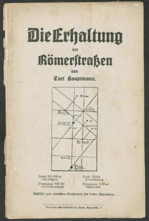 Die Erhaltung der Römerstraßen