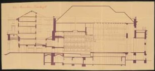 Residenztheater, München: Längsschnitt 1:100