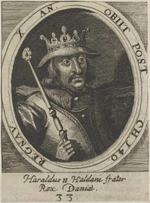 Bildnis des Haraldus II.