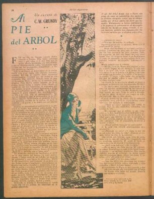 Al pie del árbol : Un cuento de C. W. Grundy