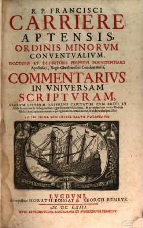 Commentarius in universam Scripturam