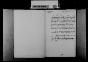 Schreiben von Andreas Schrickel, Karlsruhe, an Johann Ludwig Klüber: Schuldenlast des badischen Staates