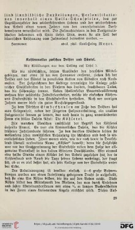 Kohlenmeiler zwischen Deister und Süntel