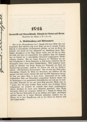 1914: Vormarsch und Marneschlacht, Kämpfe bei Reims und Arras