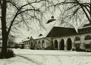 Peitz, Hüttenwerk, Hochofengebäude