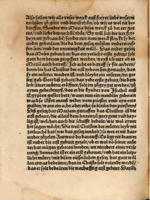 Ain Sermon am Tag unser Frauen Liechtmeß : gethan zu Wittemberg